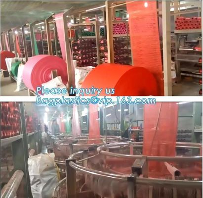 Promotional raschel pp woven mesh bag,Machine Knitted Pp Vegetables Raschel Mesh Bag,Fruit and vegetables Raschel mesh b