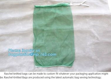 Plastic mesh net raschel bag in roll for automatic packing,Plastic raschel raschel PE fruit mesh net bag, bagease, pack