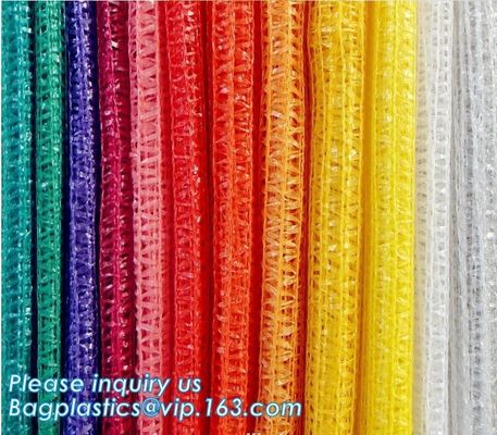 Eco-friendly FDA Certificate Plastic Vegetable Pack Raschel Mesh Bag,pe raschel net bag&pp raschel mesh bag