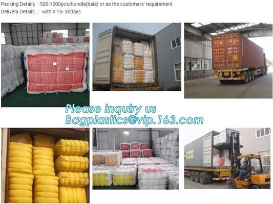 Eco-friendly FDA Certificate Plastic Vegetable Pack Raschel Mesh Bag,pe raschel net bag&pp raschel mesh bag