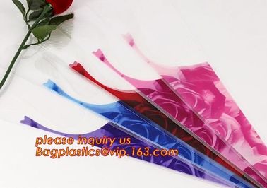 Flower Bud Protective Sleeve Net Paper Kraft Flower Sleeve For Single Rose,Rose Transparent Single Rose Flower Sleeve