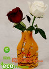 home decoration pvc flexible flower vase,Professional clear pvc vase vinyl vase,reusable vinyl vase,vinyl folding vase,f