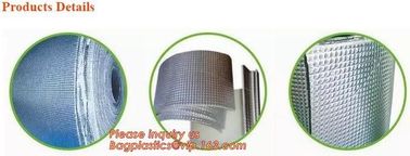 Aluminum Bubble Foil Heat Reflective Insulation Sheets for roof floor an dwall,epe Foam Insulation Material Sheet /Fire