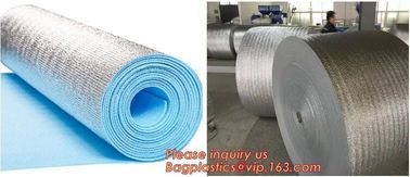 Aluminum Bubble Foil Heat Reflective Insulation Sheets for roof floor an dwall,epe Foam Insulation Material Sheet /Fire