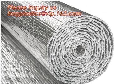 Roof/Floor/Wall Heat Insulation Aluminum Foil Bubble Material / Thermal Insulation,Bubble Aluminum Foil Building Insulat