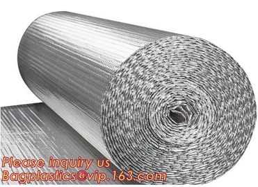 Roof/Floor/Wall Heat Insulation Aluminum Foil Bubble Material / Thermal Insulation,Bubble Aluminum Foil Building Insulat