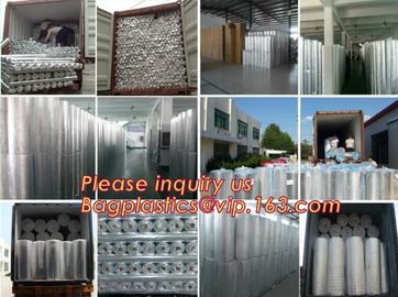 Aluminium laminated foil woven cloth vapor barrier lowes thermal insulation,foil fiberglass cloth,roof sarking,EPE,XPE