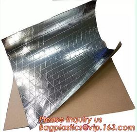 Foil crim kraft insulation,Alu foil FSK insulation, FOIL scrim kraft facing, reflective aluminium foil insulation,bonded