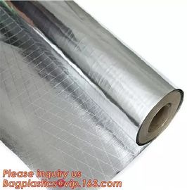 Thermal Insulation Adhesive Woven Building Sarking,Woven Cloth with Aluminum Foil Heat Resistant Insulation Materialg