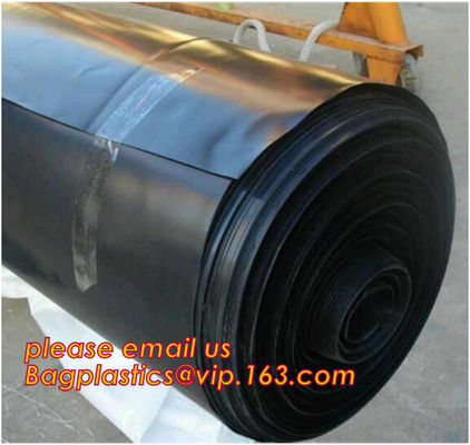 HDPE Geomembrane for Stock Water Tanks Liner,seepage-proofing HDPE film,  00:10  Fish Farm Pond Liner HDPE Geomembrane p