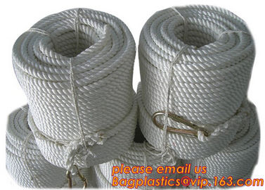 twisted rope, polyamaide rope, polyester rope, polypropylene rope, PET+PP rope