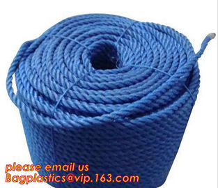 PP Twisted Split Film Rope, cheap and quality 3 inch polypropylene marine rope, polypropylene rope, PET+PP rope