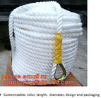 1/2 in. White Twist polyester rope, cheap and quality 3 inch polypropylene marine rope, polypropylene rope, PET+PP rope