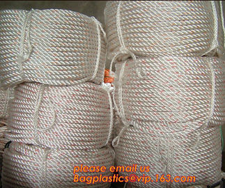 1/2 in. White Twist polyester rope, cheap and quality 3 inch polypropylene marine rope, polypropylene rope, PET+PP rope