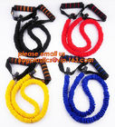 Hot selling latex fitness resistance bands weight loss exercise pull rope elastic resistance band