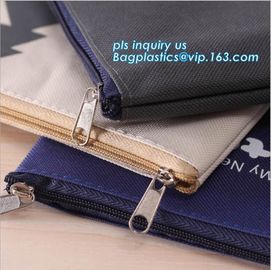 office stationery ladies document A4 file wallet bag, B4 A4 B5 A5 A6 zipper file office stationery Canvas zip document f