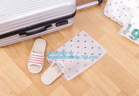 transparent PVC ziplock plastic packaging bags with slider zipper， babyuse products plastic packaging bags with slider z
