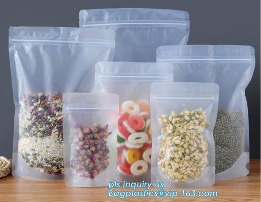 poly zip bags leakproof plastic slider zipper bags for packaging, slider ziplock printed pvc zipper bags, quad sealed sl