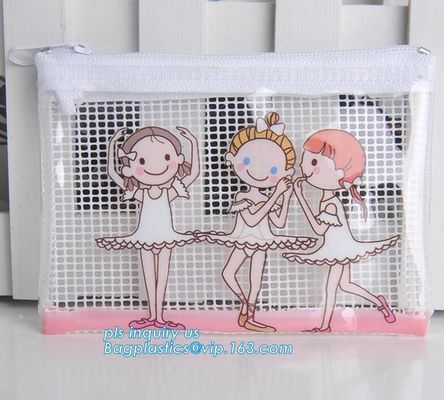 100% Biodegradable eco-friendly ziplock slider plastic transparent clear EVA bag, stationery package slider bag with cus