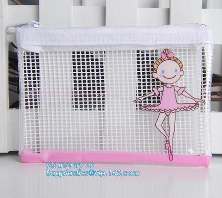 100% Biodegradable eco-friendly ziplock slider plastic transparent clear EVA bag, stationery package slider bag with cus