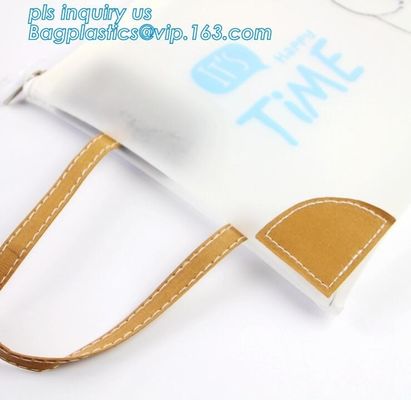 pencil stationery set pouch holder zipper with slider, Office & school stationery supply slider zip wallets document fil