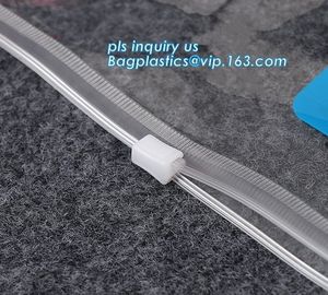 promotional bag clear slider ziplock pvc bag, slider ziplock pvc travel cosmetic bag, ziplock bags gusset pvc plastic ba