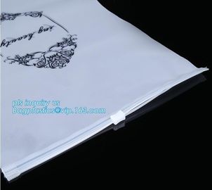 vinyl slider ziplock PVC bag packaging, EVA Beauty Makeup Standup Pouch Bags With Slider Zipper, Pencil Case Packaging B
