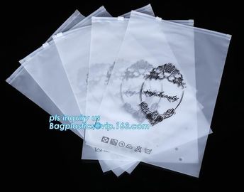 vinyl slider ziplock PVC bag packaging, EVA Beauty Makeup Standup Pouch Bags With Slider Zipper, Pencil Case Packaging B
