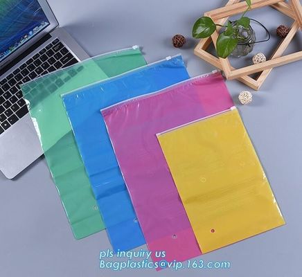 Supplies Clear Printed 100% Airtight Hermetic Sealed Ziplock Slider Zipper Poly Bags, slider zipper PVC bag clear vinyl