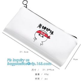 slider zipper pvc pouch clear vinyl pvc ziplock bag, water proof cosmetic vinyl PVC/EVA slider zipper plastic bags