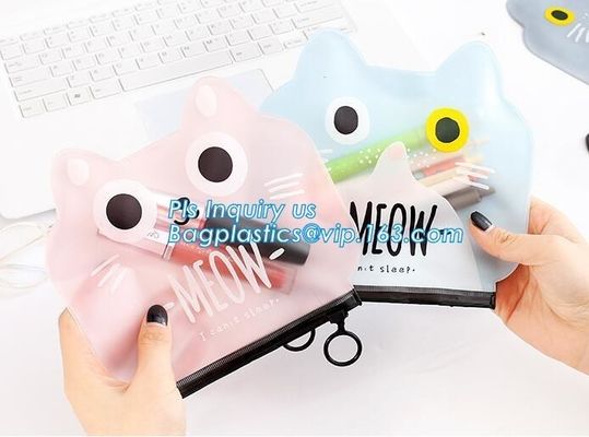 Zip Top Custom Printing Eco Friednly Slider Ziplock Bag, slider zipper pvc pouch clear vinyl pvc ziplock bag