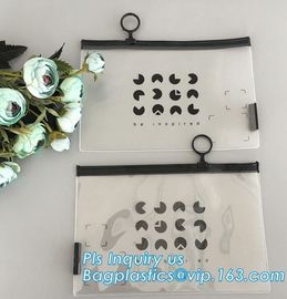 zipper pouch clear vinyl pouch clear slider bags, slider zipper pvc pouch clear vinyl pvc ziplock bags, hanger hole/pouc