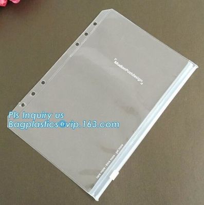 printed slider zipper bag/transparent zip lock plastic packing bag for file,garment,scarf/plastic bag, slider zipper pvc