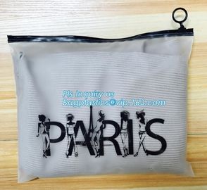 Pouch Slider plastic Zipper Folder PVC Clear cosmetic bag pencil pen packaging bag, storage use ldpe zipper slider bag