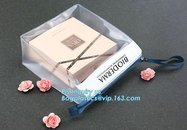 Slider ziplock bag with writable panel for easy label, reclosable slider plastic bags, snack plastic cosmetic slider pac
