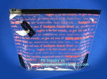 Slider ziplock bag with writable panel for easy label, reclosable slider plastic bags, snack plastic cosmetic slider pac