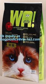 Slider Ziplock Animal Feed Packaging Bag Plastic Dog Food Bag, Packing Resealable Zip Lock 2Kg Dog Pet Food Packaging Ba