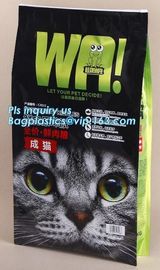 Slider Ziplock Animal Feed Packaging Bag Plastic Dog Food Bag, Packing Resealable Zip Lock 2Kg Dog Pet Food Packaging Ba