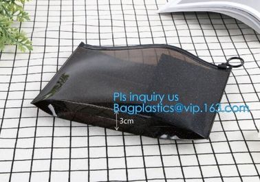ziplock bag for swimwear packaging, Resealable slider zip lock plastic bags, Pvc Pouch good quality with zipper packing