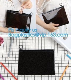 ziplock bag for swimwear packaging, Resealable slider zip lock plastic bags, Pvc Pouch good quality with zipper packing