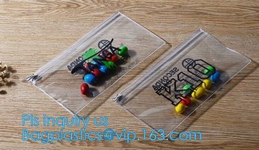 Packaging Poly Bag For Garment/Food /Electronic Products, Toothbrush zipper PVC packing Bag, ziplock plastic bags waterp
