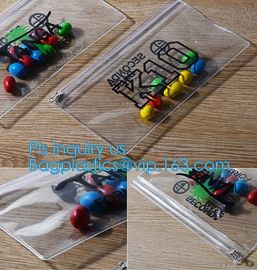 Packaging Poly Bag For Garment/Food /Electronic Products, Toothbrush zipper PVC packing Bag, ziplock plastic bags waterp