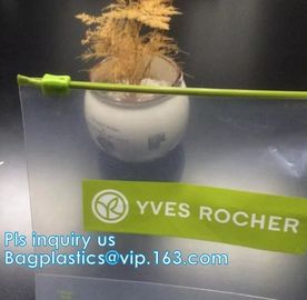 PP Plastic Slider Zip Lock A4 Doucment Files Holder Bag, zip lock bag with plastic slider & business card holder,Makeup