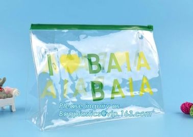 PVC Blanket /Pillow bag PVC Header bag PVC Card sleeve PVC Hanger bag, slider zipper pvc pouch clear vinyl pvc ziplock b
