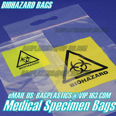 MEDICAL SPECIMEN BAGS PATIENT PVC BAGS, double zip bag, Slider seal, Slider lock, Slider grip, Slider zip, Slider zipper