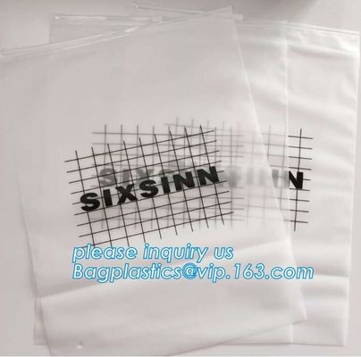 frosted eva swimwear slider zipper bags,Logo printing swimwear bikini slider pvc zip lock bag,waterproof matte PVC slide