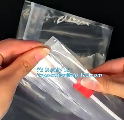 bag with plastic zipper and slider OEM orders are welcome, slider zip frosted soft touch plastic bag for T-Shirt packagi