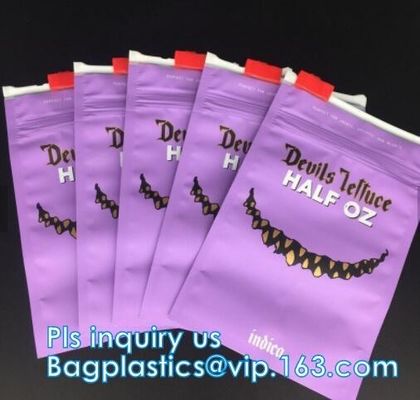 foil mylar ziplock bags /blend smell proof baggies, smell proof medical pharmacy use custom logo can nabi bags, Smell Pr