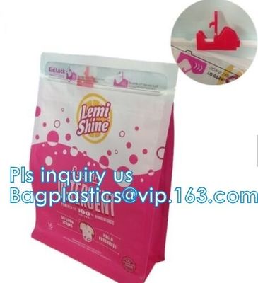 Child-resistant Packaging, Kraft Paper Child Resistant Bag, Opaque Plastic Lockable Medication Bag , Stand Up Ziplock Ba