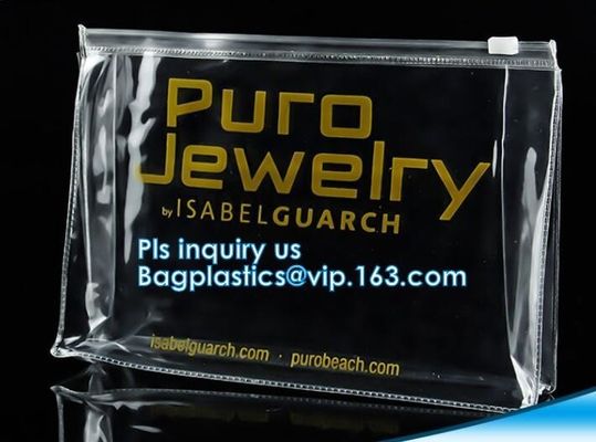 ZiplocK slider bags/slider zipper bag mobile phone cover/ cell phone cover packaging bag, Zipper PVC underwear package